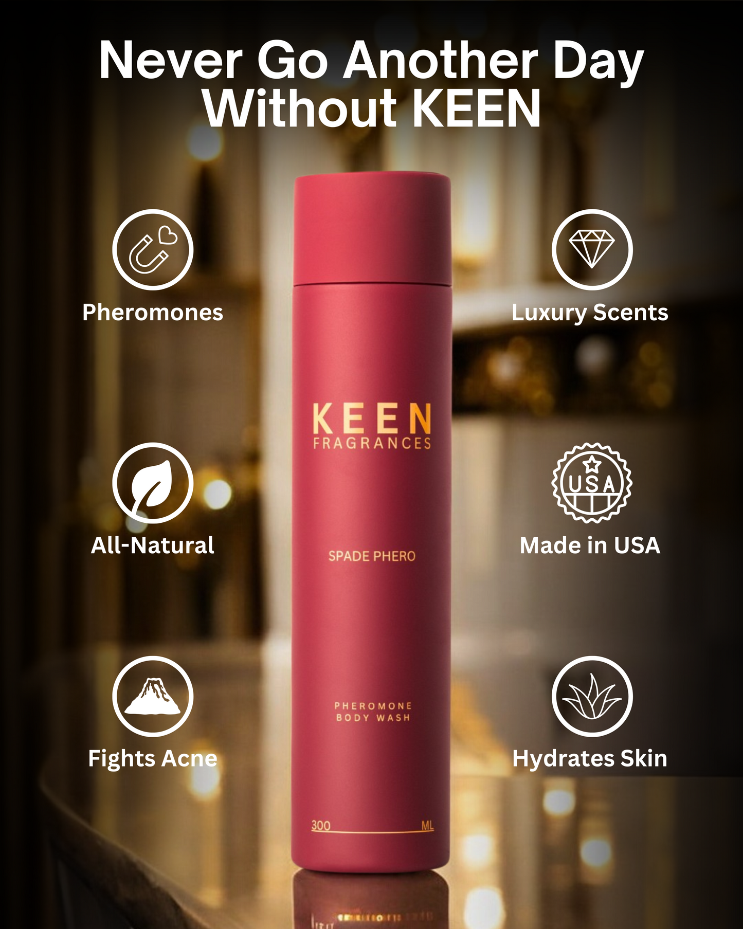 KEEN Pheromone Body Wash