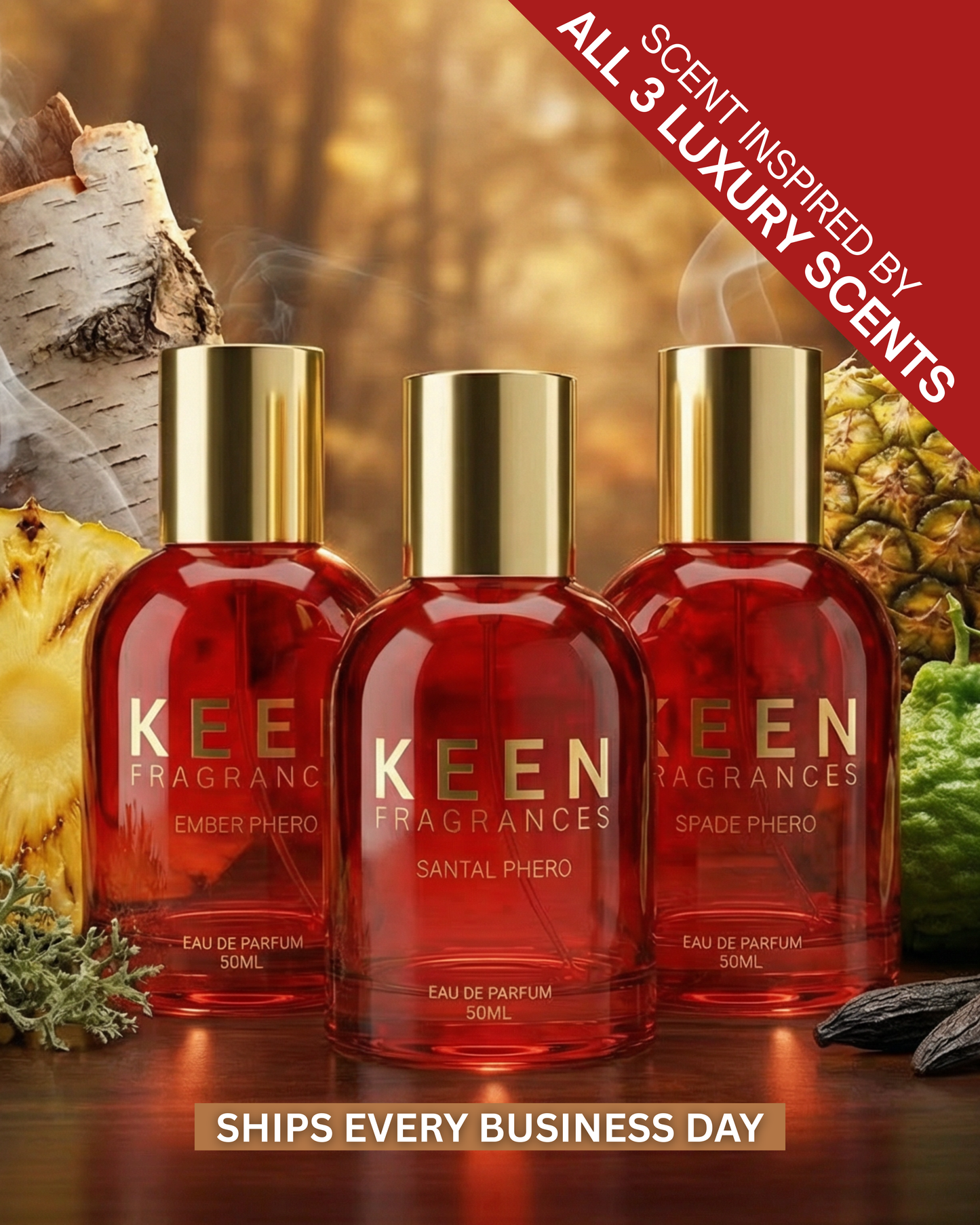 KEEN FRAGRANCE STARTER KIT