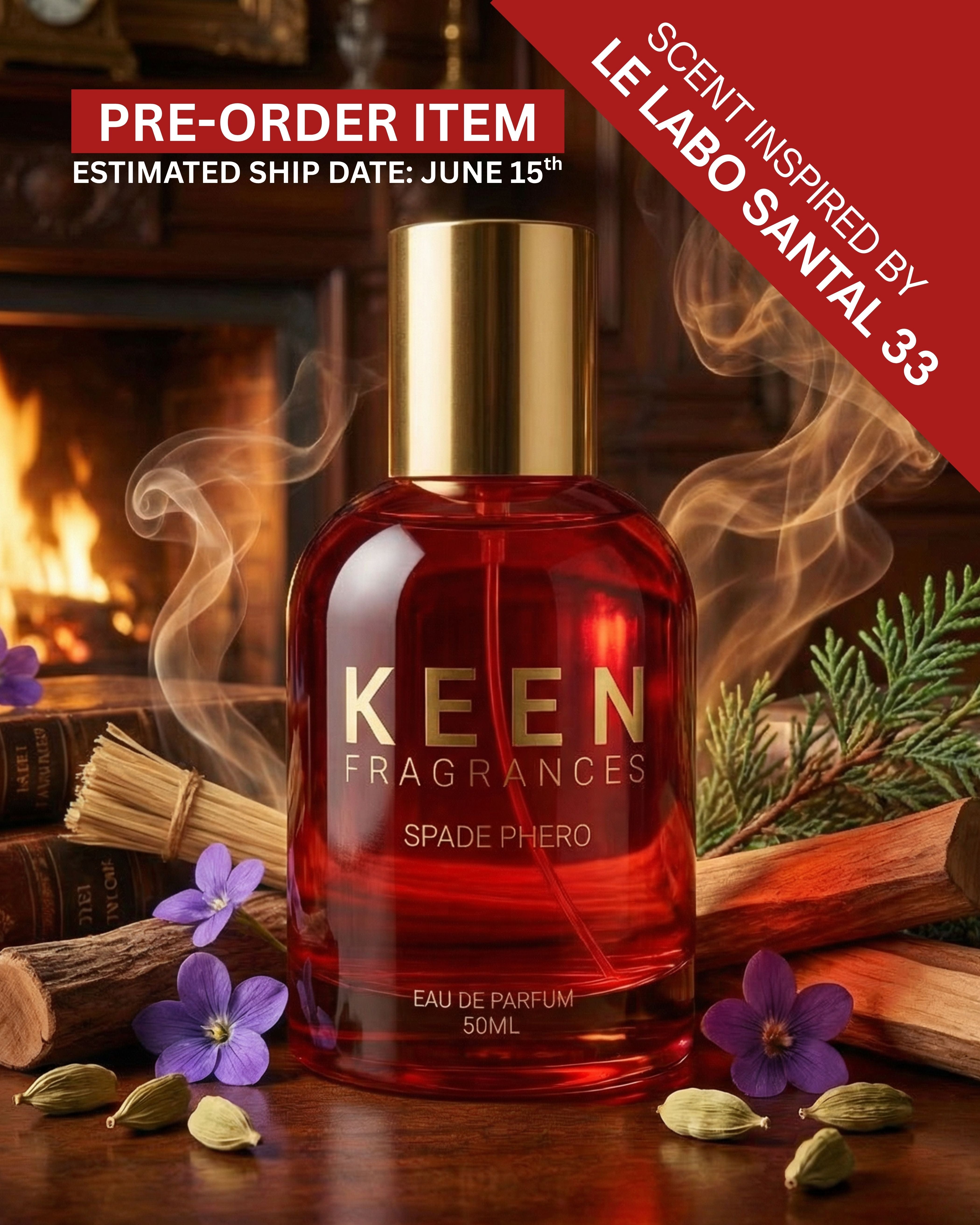 SANTAL PHERO FRAGRANCE – KEEN Fragrances